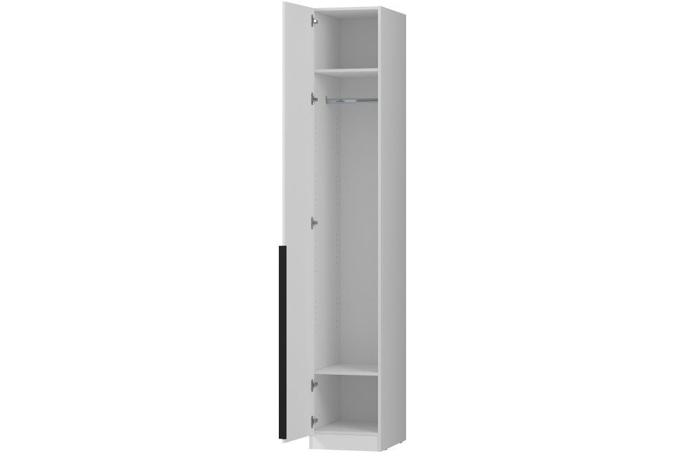 Шкаф-пенал для одежды home tower 12ШПО-Л.102.1 левый белый