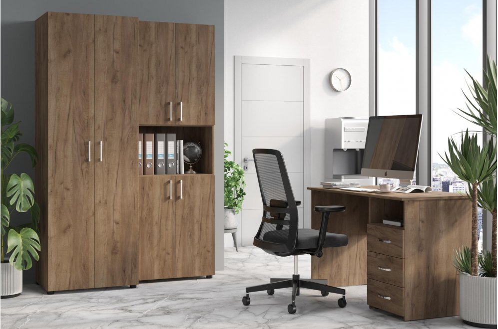 Шкаф ОФ-301К дуб крафт табачный