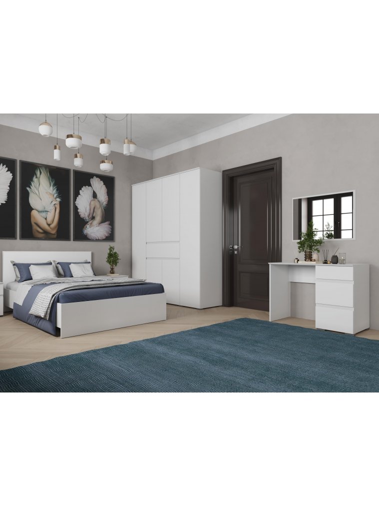 Шкаф Плейона однодверный белый