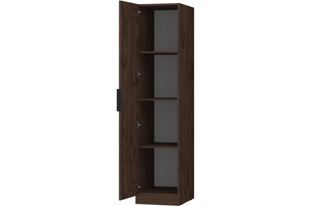 Шкаф-пенал с полками home tower-s 12ШПП.001.1 брауни