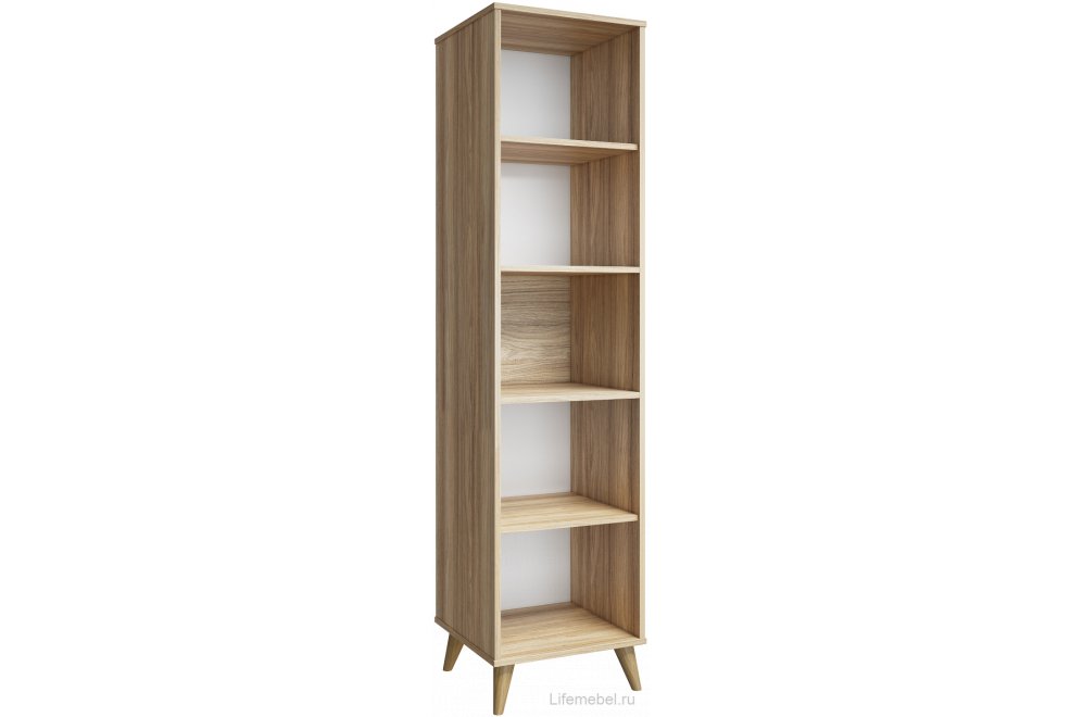 Шкаф-пенал Велламо ВО-03 блэквуд ячменный / бирюза