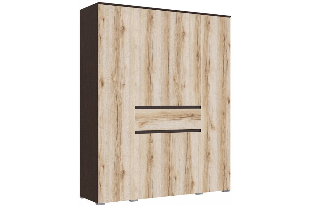 Шкаф Плейона четырехстворчатый венге