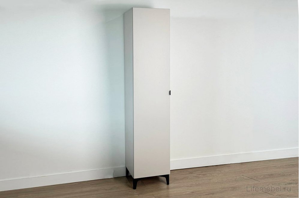 Шкаф Рич кашемир / фрапучино матовый / черный