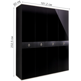 Шкаф Rimini Solo РМШ2/4S