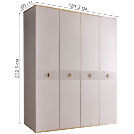 Шкаф Rimini Solo РМШ2/4S