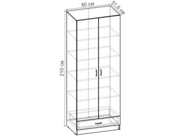 Шкаф Рио-2.2 ШР.044.800-01