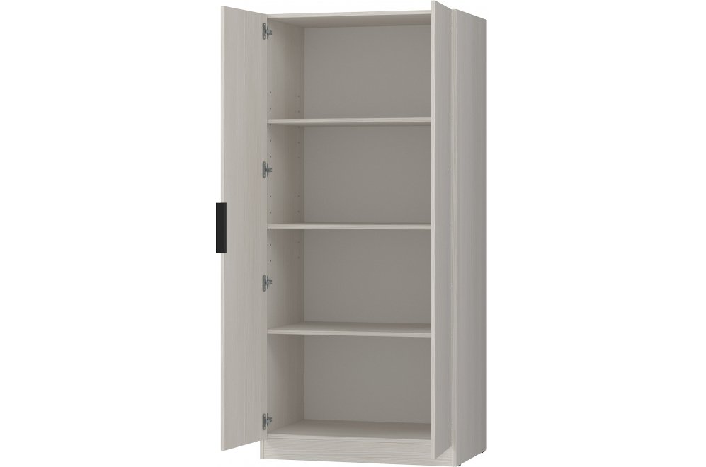 Шкаф с полками home tower-s 12ШП.001.1 слоновая кость