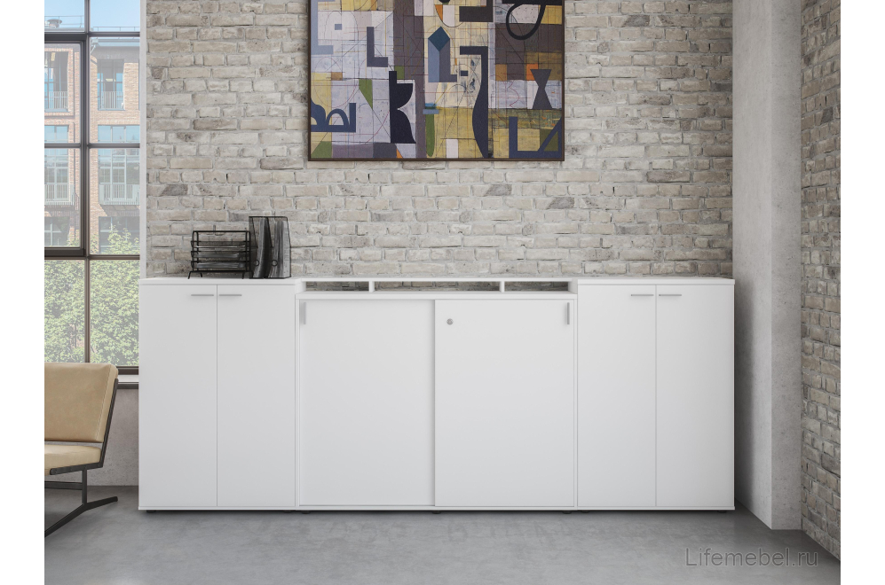 Шкаф SG.803.WH.WH белый