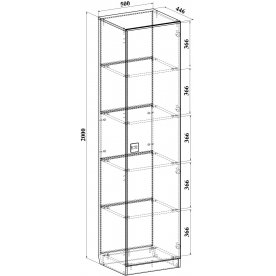 Шкаф Анастасия АН-2К