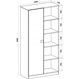 Шкаф Анастасия АН-4К