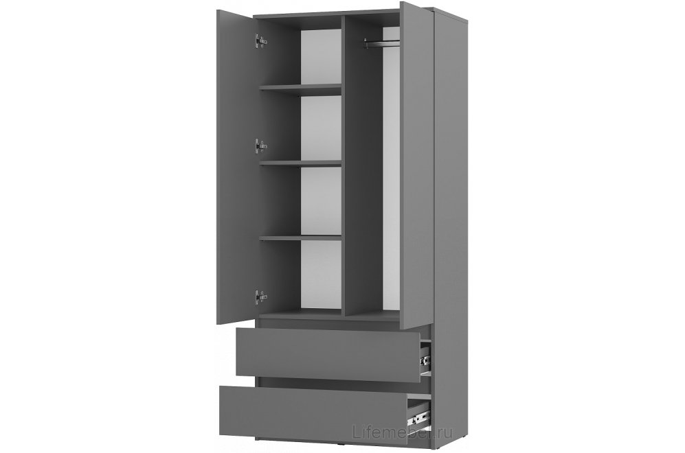 Шкаф Симпл ШК-03 графит