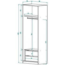 Шкаф София 3122.М1