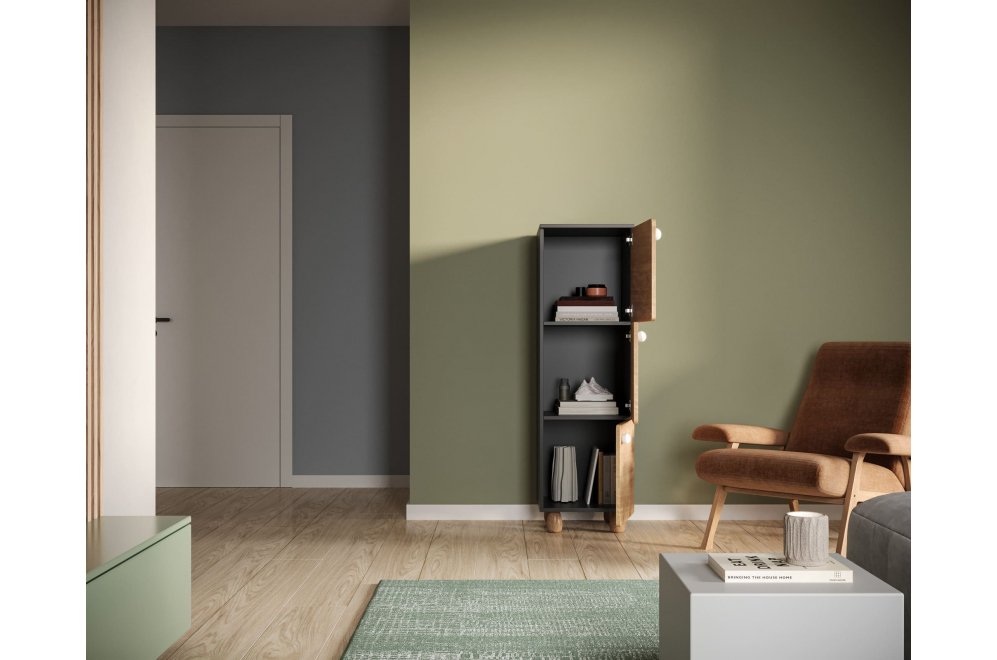 Шкаф Сплит (Split) SP20 коричневый