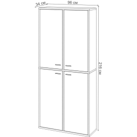 Шкаф СУ ш2в2+4ФГ