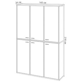 Шкаф СУ(ш3в2)+6ФГ БЕШ