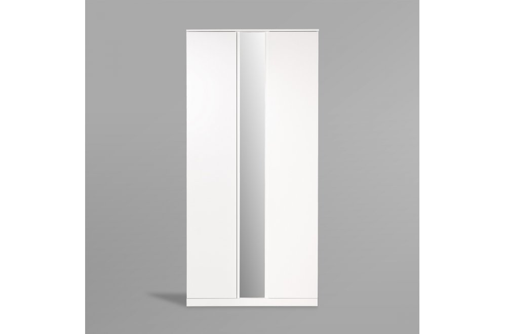 Шкаф Варма Стор 105 с зеркалом белый