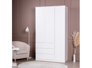 Распашной шкаф Варма Стор 123 белый