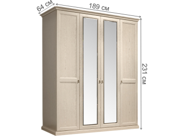 Шкаф Венеция ВНШ1/4