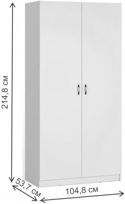 Шкаф Веста-3 венге / дуб молочный