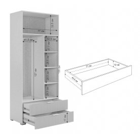 Шкаф Зефир 120.01