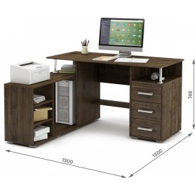 Компьютерный стол Амбер-11