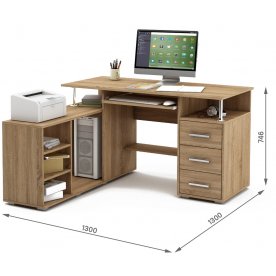 Компьютерный стол Амбер-11К