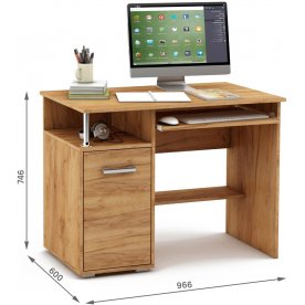 Компьютерный стол Амбер-2К