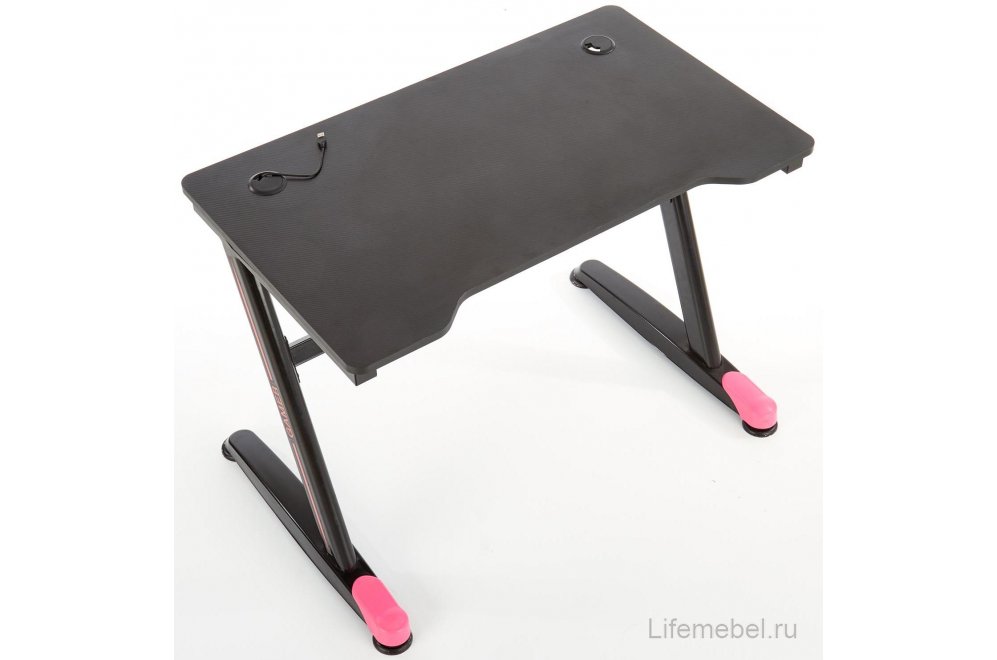 Компьютерный стол Duncan черно-красный