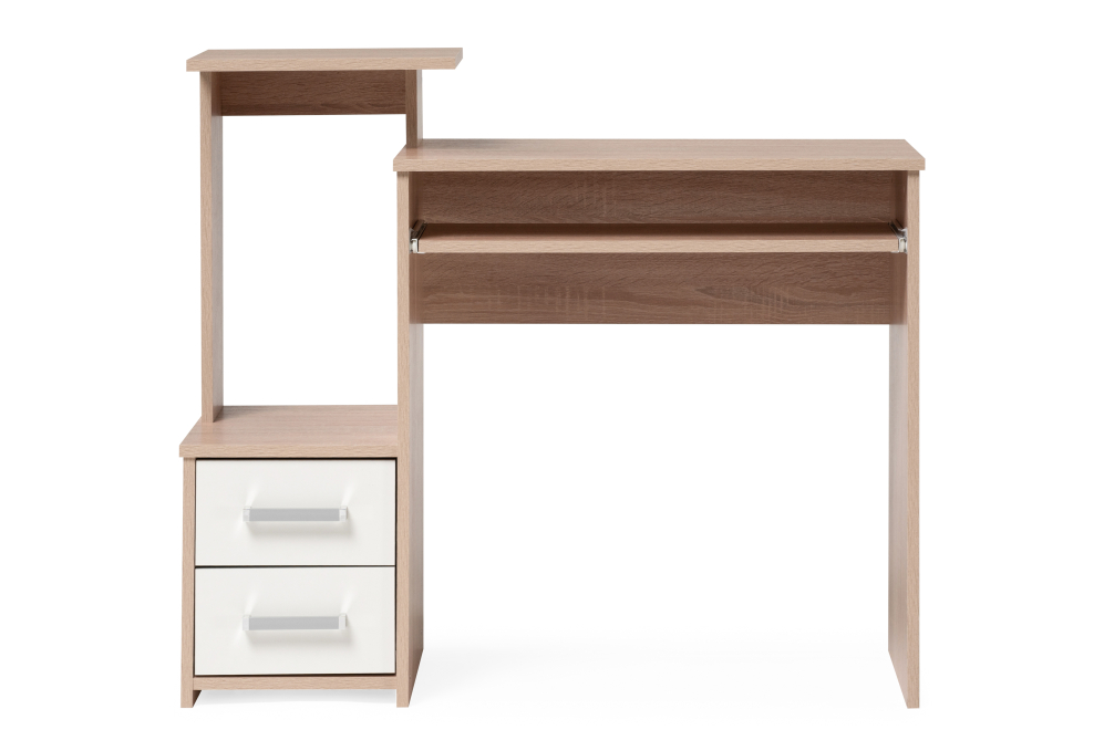 Компьютерный стол Джаз-24 левый дуб сонома