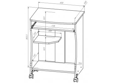 Компьютерный стол Джаз-27