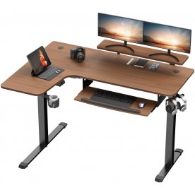 Компьютерный стол Eureka ERK-L60L-WN