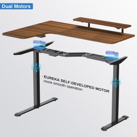 Компьютерный стол Eureka ERK-L60L-WN