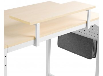 Компьютерный стол Eureka ZX-L150B-MWW-RU