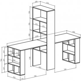 Компьютерный стол Фенкес 455