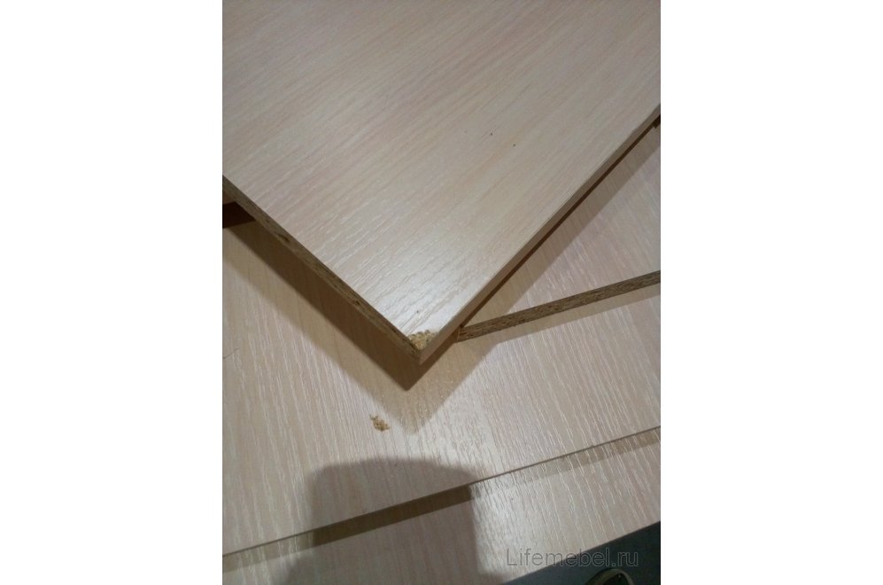 Компьютерный стол Джаз-27 дуб молочный - Уцененный экземпляр