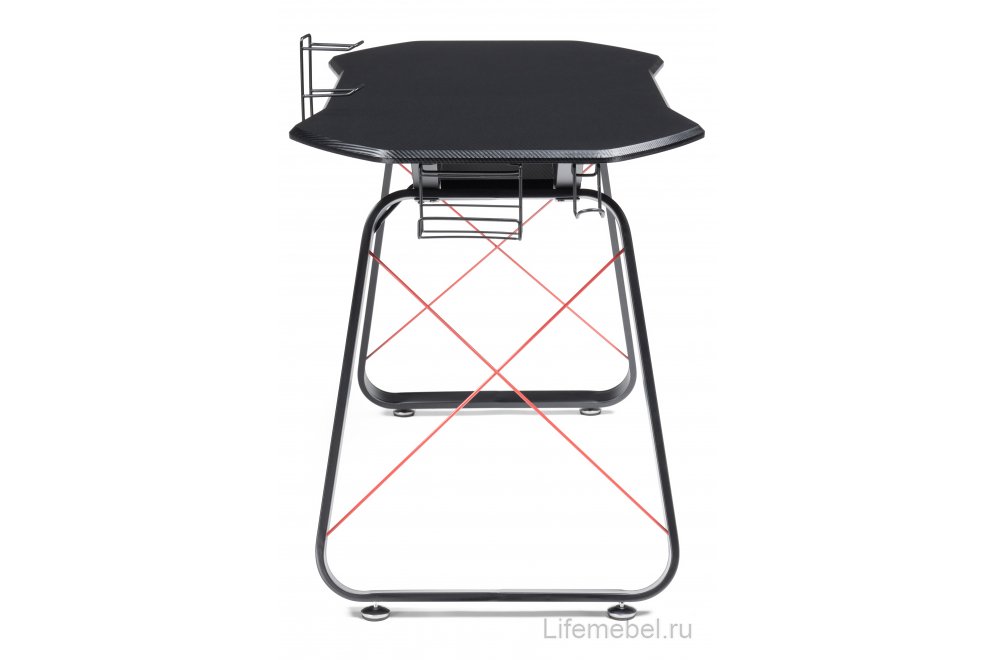 Компьютерный стол Koni black / red