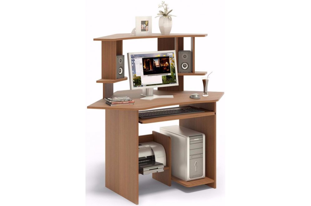 Компьютерный стол КСТ-02+КН-02