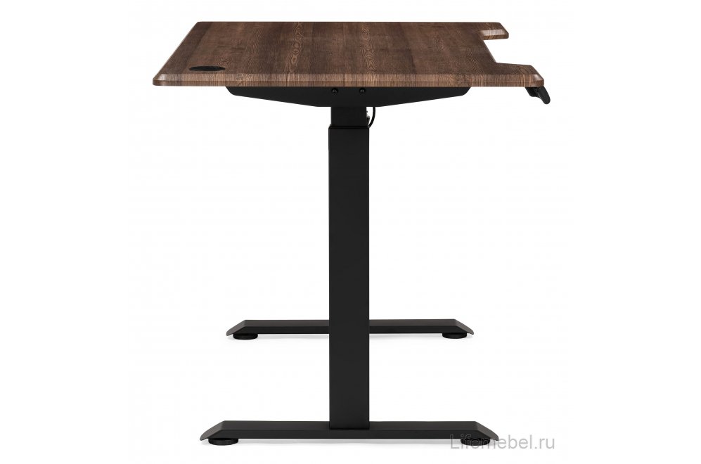 Компьютерный стол Маркос с механизмом подъема 120х75х75 черный / кантри орех