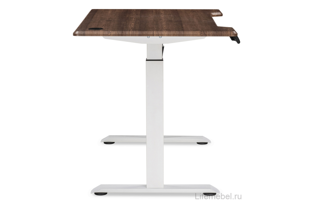 Компьютерный стол Маркос с механизмом подъема 120х75х75 орех кантри / белый