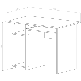 Компьютерный стол СТК1