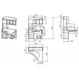 Компьютерный стол Мебелайн-11