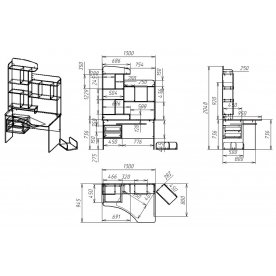 Компьютерный стол Мебелайн-18