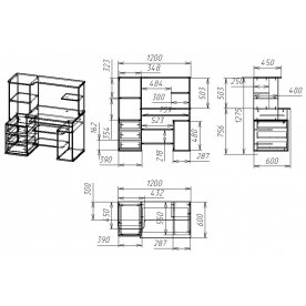 Компьютерный стол Мебелайн-25