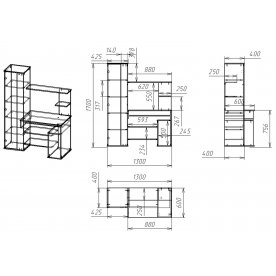 Компьютерный стол Мебелайн-31
