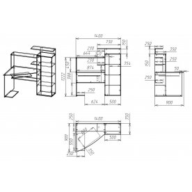Компьютерный стол Мебелайн-32
