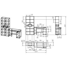Компьютерный стол Мебелайн-3