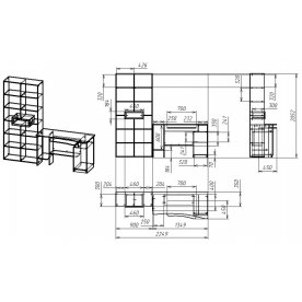 Компьютерный стол Мебелайн-3