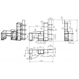 Компьютерный стол Мебелайн-6