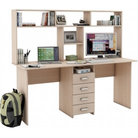 Компьютерный стол Лайт-11 с надстройкой