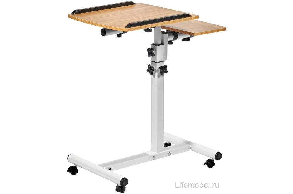 Компьютерный стол Palma светлое дерево / белый